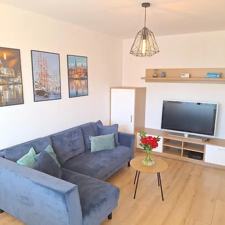 Apartment Grand - Prywatny Parking, Blisko Szpital Arkonska Stettin